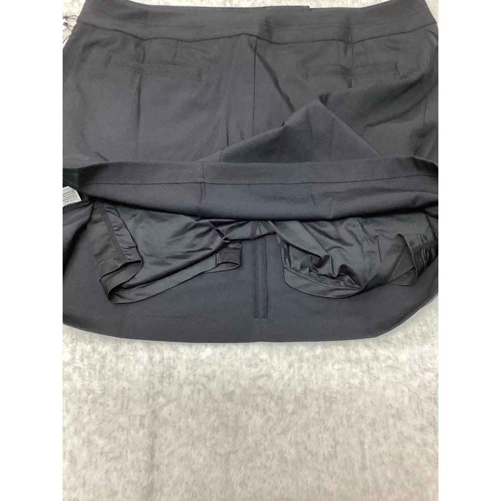 Tail Essentials Classic Skort Onyx‎ Black UPF 50 Moisture Wicking GX4355-900X 12
